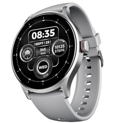 boAt Lunar Vista Smart Watch with 1.52" HD Display, Advanced Bluetooth Calling, Functional Crown,100+ Sports Mode, Always on Display, Heart Rate & SPO2 Monitoring, IP67(Cool Grey)
