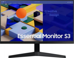 SAMSUNG 24 inch Full HD LED Backlit IPS Panel with 3-Sided Borderless Display, Game & Free Sync Mode, Eye Saver Mode & Flicker Free Monitor (LS24C310EAWXXL)(AMD Free Sync, Response Time: 5 ms, 75 Hz Refresh Rate)