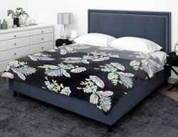 Status Contract Premium Flannel Double Bed Travel Flannel - Luxury Top-Sheet (200 X 235 cm, Multicolour) (Multicolor-33)