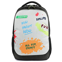 Gear Splash 32L Large Water Resistant School Bag/Kids Bag/Casual 4 Compartment Backpack/Daypack/College Bag for Boys/Girls/Men/Women (Olive)