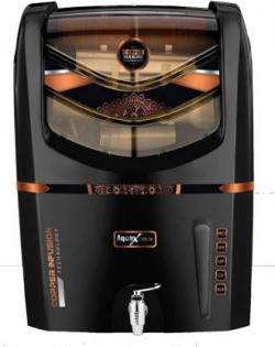 AQUA Mineral Ro Copper Audi Black 12 L RO + UV + UF + TDS + Copper Water Purifier(Black)