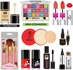 Lady FASHION 15 Pcs. Xclusive Makeup Kit XCM01S036(Pack of 15)
