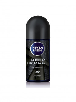 Nivea Men Black Carbon Deep Impact Freshness Roll-On Deodrant 50 ml