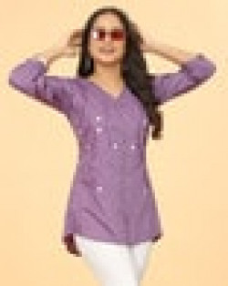 Women Embroidered A-Line Tunic