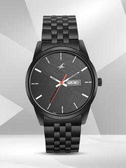 Fastrack Men Metal Straps Analogue Watch 3277NM05