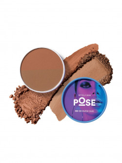 MyGlamm POSE HD Bronzer Duo-Cinnamon - Teracotta