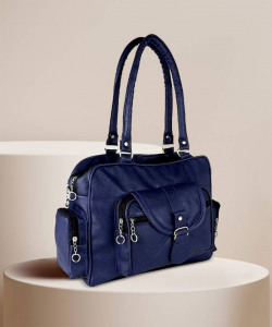 Women Blue Messenger Bag - Mini