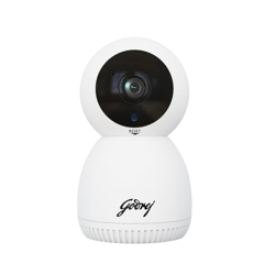 Godrej Security Solutions Eve Pro 5 Pantilt Smart WiFi Security Camera for Home with 350 Deg | 2880 X 1920p | 2-Way Audio | Night Vision | Smart Motion Tracking | Humanoid Detection, Alarm System