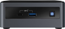 Intel BXNUC10I5FNHWA5.99CFCK - Windows 11, Core i5-10210U, Intel i5 10th Gen, 8 GB DDR3, 512 GB SSD Mini PC(Black)