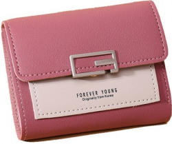 KOOSHLO Women Travel, Trendy Multicolor Genuine Leather Wallet(6 Card Slots)