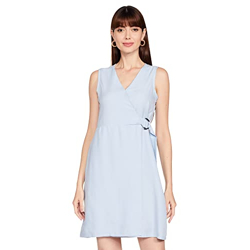 AND Women's Tencel A-Line Mini Dress