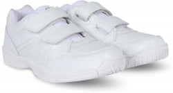 Nivia School Shoe for Kids/Durable/Anti-Skid/MESH with Superlight Lightweight Formal Shoe- SIZE-09 (White)