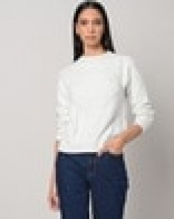 Ribbed Crew-Neck Pullover