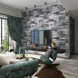 Oren Empower Classics Grey Wallpaper(330 cm x 45 cm)