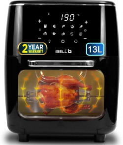 iBELL AF1300M 13L,1800W, Auto Off,10 Pre-set, Timer, Rotisserie, Full Touch Air Fryer(13 L)