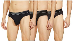 Chromozome Mens Cotton Rib Brief CZ 311 (Pack of 3) Multi 8 L