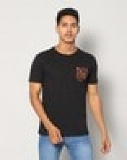 Slim Fit Graphic Print Crew-Neck T-Shirt
