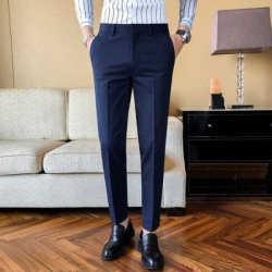 pesado Slim Fit Men Blue Trousers