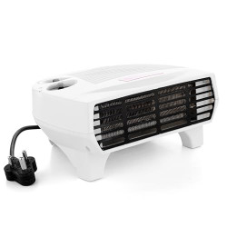 Casa Copenhagen Astro Power Colletion, Room Heater with 2000 Watts Adjustable Thermostat (SunWhite colour, Ideal for small to medium room/area) - Snow White/Black
