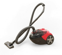 EUREKA FORBES Fast Clean Bagless Dry Vacuum Cleaner with Reusable Dust Bag(Red and Black)