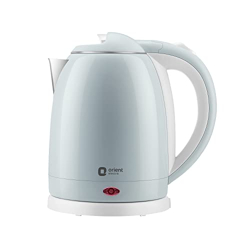 Orient Electric Plastic 1.8L Kettle 1500 Watts | Cool Touch Body | Faster Heating | Auto Cut Off Mechanism | 360 Rotating Base, 1.8 Liters, Blue