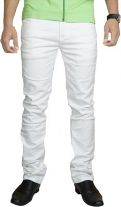 DUSTERZ Skinny Men White Jeans