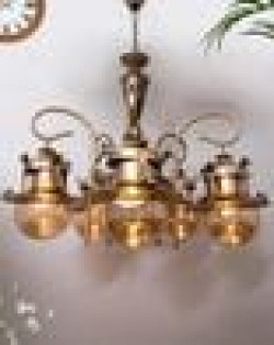5-Light Metal Jhoomar Lights