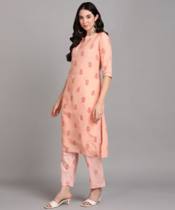 v tradition Women Kurta Pant Set