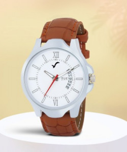 Wrightrack Stylish & Sporty Analog watch for Mens/Boys Exclusive Day Date Series Quartz Movement Stylish White Dial Wrist Watch for Boys Analog Watch  - For Men