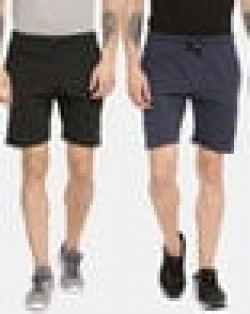 Pack of 2 Textured Shorts