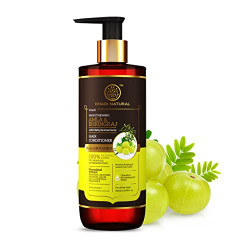 KHADI NATURAL Amla & Bhringraj Hair Conditioner| Frizz Free Hair| Improves Texture| Controls Hair Fall| POWERED BOTANICS| 310 ml