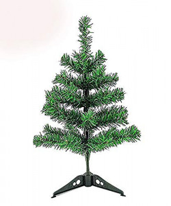 Ascension Christmas Tree Xmas Normal Tree with Solid Plastic Legs,Light Weight, Perfect for Christmas Decoration 1 Feet Desk Christmas Tree