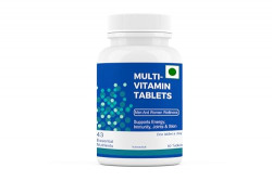 NutriEkspert Multivitamin For Men & Women with Omega3,Probiotics,Vitamin C, D & E, Zinc, Ginseng, Multiminerals For Immunity, Energy, Stamina, Antioxidants, Hair & Skin, Clinically Tested Ingredients- 60 Tablets