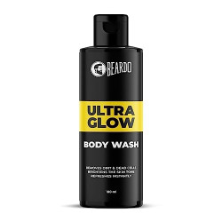 Beardo UltraGlow Body Wash for Men, 100ml | Moisturizes & Hydrates the Skin | Contains Mulberry & Bearberry Extracts for Deep Cleansing & Nourishment | Soft & Smooth Skin