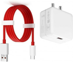 Tiagun 65 W SuperVOOC 6 A Mobile Charger with Detachable Cable(Red, Cable Included)