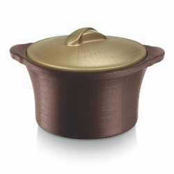 Paras Homeware Hot N Hot Casserole| BPA Free | Food Grade | Easy to Carry | Easy to Store For Rice, Gravy, Curry | Black |1550ml