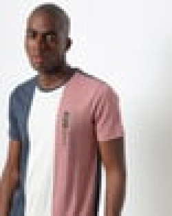 Colourblock Crew-Neck T-shirt