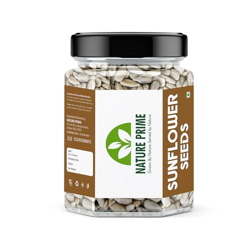 Nature Prime Sunflower Seeds 250 Gm | High in Fibre | Diet Food | Healthy Snack Cooking | Rich In Protein