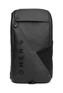 HP OMEN Transceptor 15 Backpack, 15.6 inch, 20L Capacity, Water Resistant, Padded Laptop Compartment, Ergonomic Design, Trolley Pass-Through, 1-Year Warranty, 0.84 kg, Black, 7MT84AA