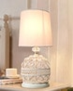 Metal Crystal Table Lamp