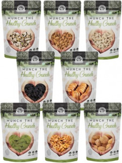 WONDERLAND Foods Dry Fruits Combo Pack (8 x 100 g)