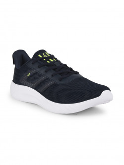 JQR Men MAXIMUM Navy Blue Mesh Running Shoes