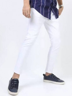 Men Slim White Jeans Starts at Rs:399