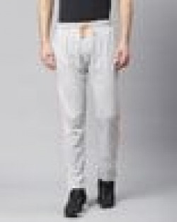 Track Pants with Elasticated Drawstring Waist