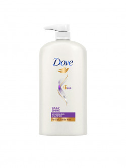 Dove Unisex Daily Shine Shampoo For Dull Hair 1L