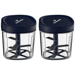 Butterfly Premium Vegetable Chopper 900 Ml, Blue (Pack of 2)