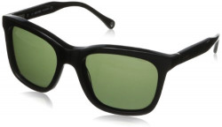 Jack Spade Solid Square Unisex Sunglasses - (WAGNER/P/S 807P 55RE |55| Green Color Lens)