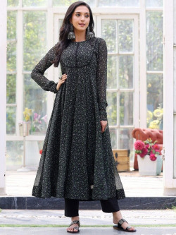 KALINI Paisley Maxi Ethnic Dress