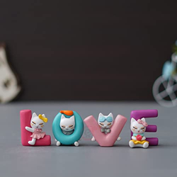 eCraftIndia Multicolor Polyresin Love Animated Characters Decorative Showpiece for Valentine's Day, for Expressing Love - Best Choice for Girlfriend, Boyfriend, Husband, Wife