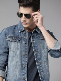 Roadster Full Sleeve Solid Men Jacket